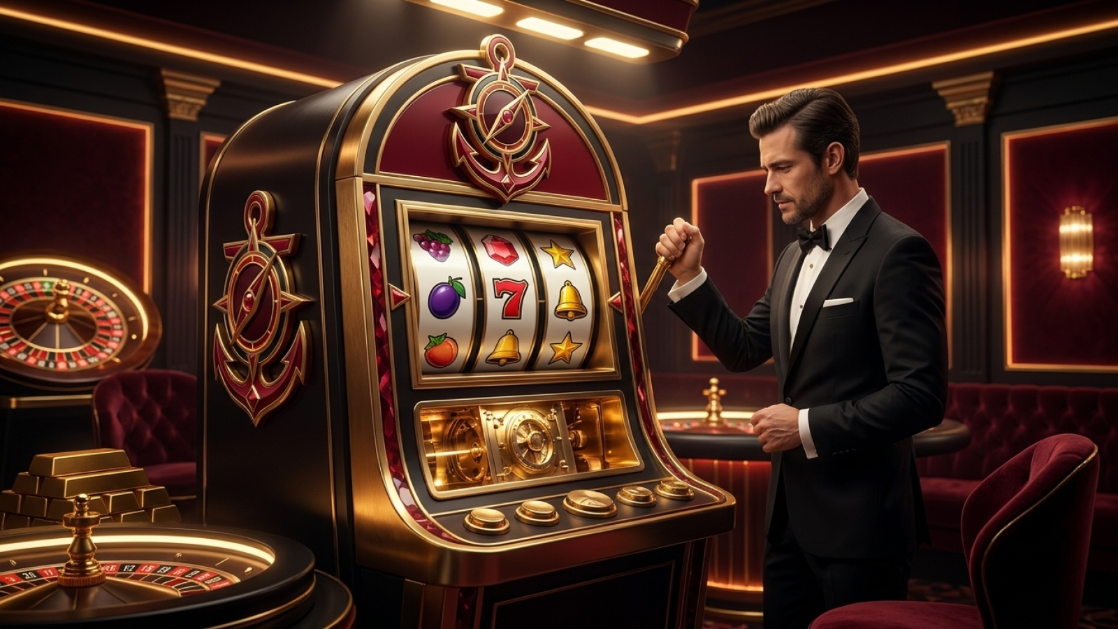 Ritzo Casino: Illustrative Szene; Bewertung: 6.4/10; Lizenz: Curaçao (CGA)