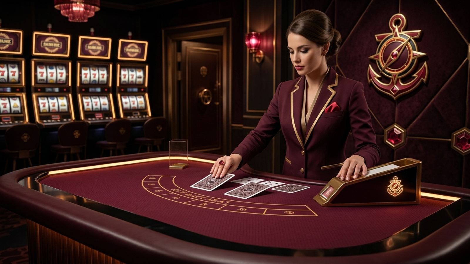 FieryPlay Casino: Illustrative Szene; Bewertung: 9.2/10; Lizenz: Curaçao Gaming Control Board